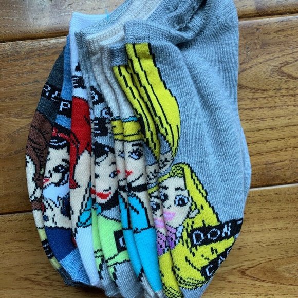 Disney Frozen Princess 12 pair Low Cut Socks One Size (4-10) Elza~Anna 6… - Picture 12 of 12